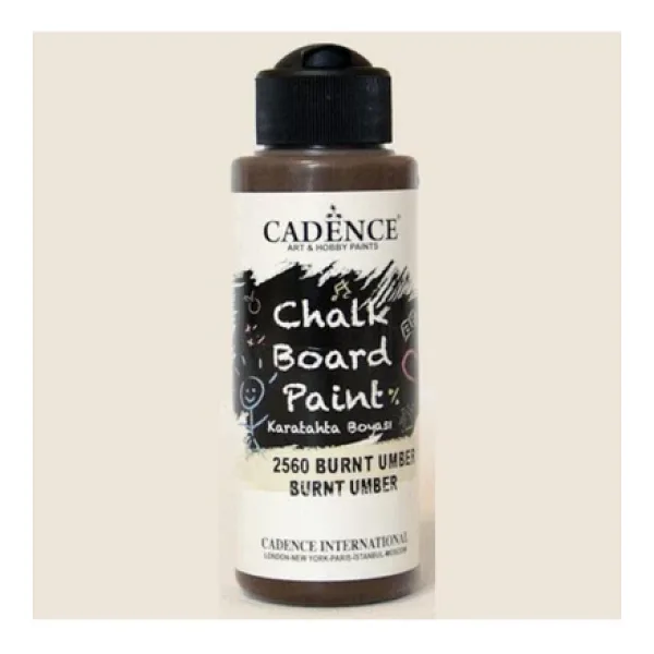 Chalkboard Paint 120ml Kara Tahta Boyası 2560 Burnt Umber