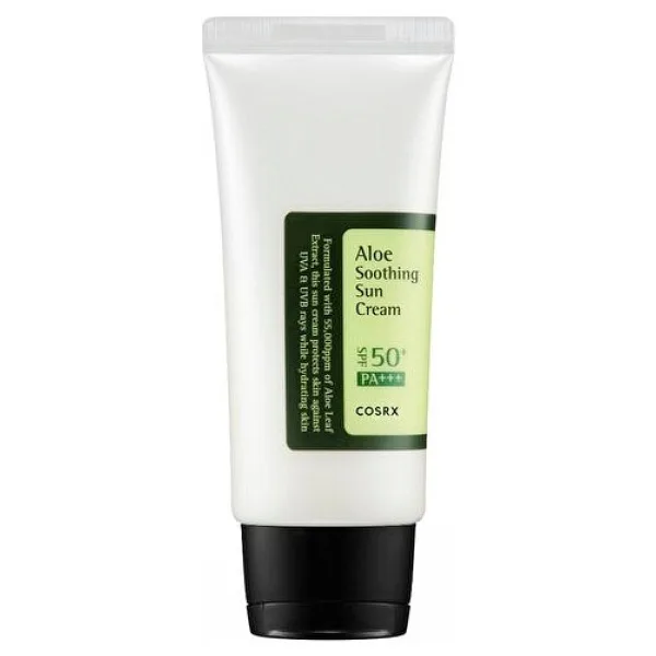 Cosrx Aloe Soothing Sun Cream 50 ml - Aloe Vera Içerikli, Nemlendirici & Yatıştırıcı SPF50 Güneş Kremi