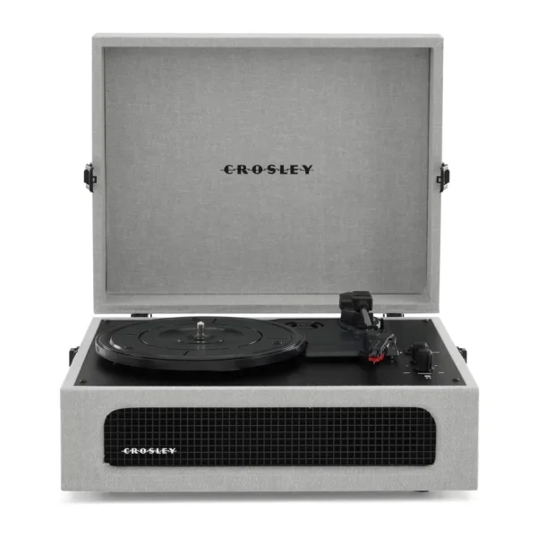 Crosley Voyager Vintage Gri Çantalı Retro Pikap