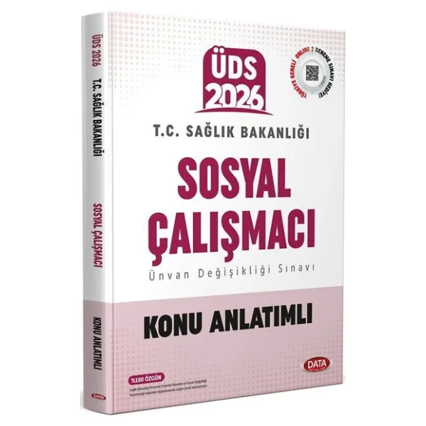 Data Yayınları 2026 Sağlık Bakanlığı ÜDS Sosyal Çalışmacı Konu Anlatımlı