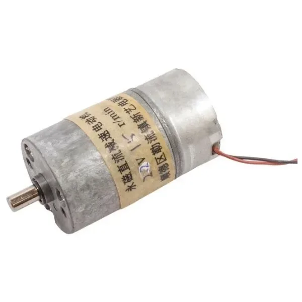 DC 2.2V 15Rpm 25mm Redüktörlü Dc Motor