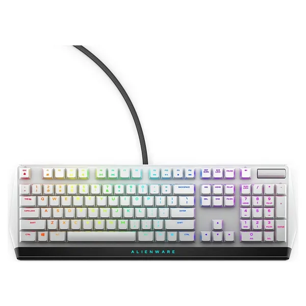Dell Alienware AW510K Ay Işığı Beyaz RGB Kablolu Mekanik Oyuncu Klavyesi