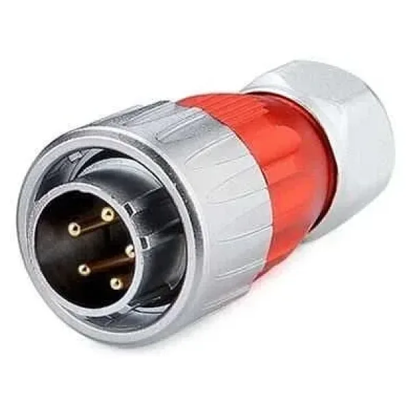 DH-20-C05PE-03-001 5-Pin Su Geçirmez Konnektör - Erkek
