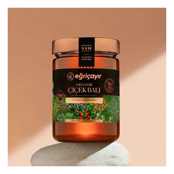 Eğriçayır Organik Çiçek Balı 850 gr