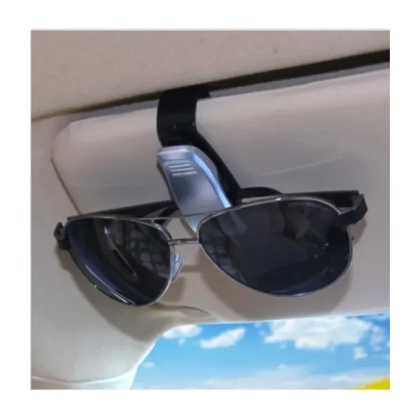 ErdemShop Oto Araç Içi Gözlük Tutucu Klips Güneş Gözlüğü Kartvizit Tutacağı Akrobat Siyah Belirtilmemiş Plasti
