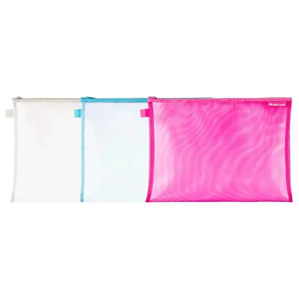 Faber-Castell A5 Mesh Dosya Pembe