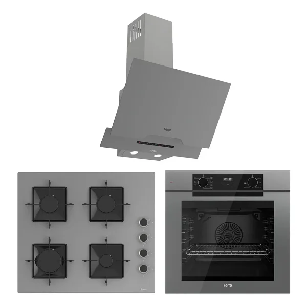 Ferre New Grion Fryart Silent Ankastre Set ( Qep63cpr-ss208-d065sa )