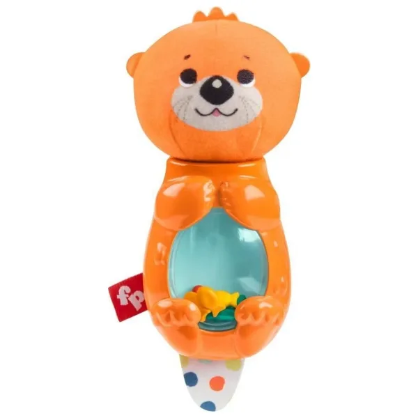 Fisher Price Eğlenceli Arkadaşlar Dişlik ve Çıngıraklar Su Samuru FXC21
