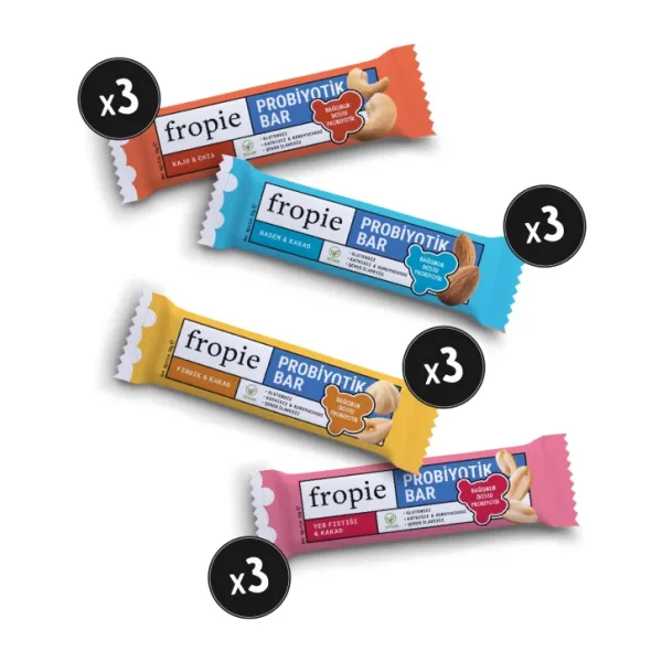 Fropie Karışık Probiyotik Bar Kutusu - 35 g - 12 adet - 35 gr