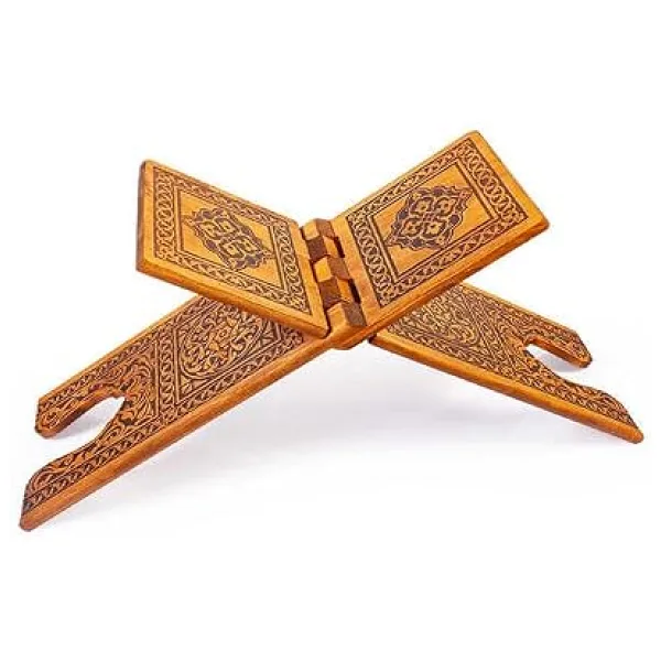 Genel, Yakmalı Ahşap Rahle Büyük Boy - 65 cm