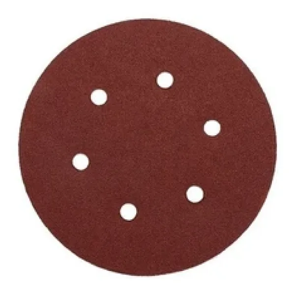 Gfb 6967 Cırtlı Disk Zımpara 6 Delikli 150 Mm 220 Kum - 100 Adet