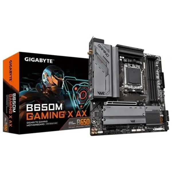 Gigabyte B650M Gaming X AX Wi-Fi AMD AM5 DDR5 Micro ATX Anakart
