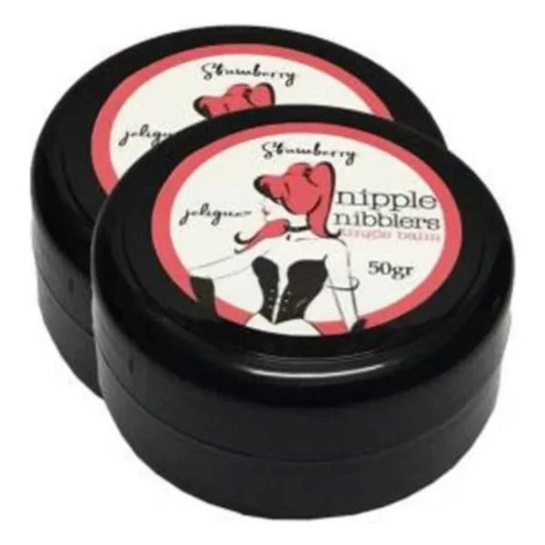Hintohu Nipple Nibblers Tingle Balm Strawberry Flavored 50ML Çilekli Göğüs Bakım Kremi 2 Adet