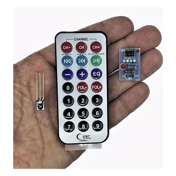 HX1838 IR (Infrared) Uzaktan Kumanda ve Alıcı Kit Modülü