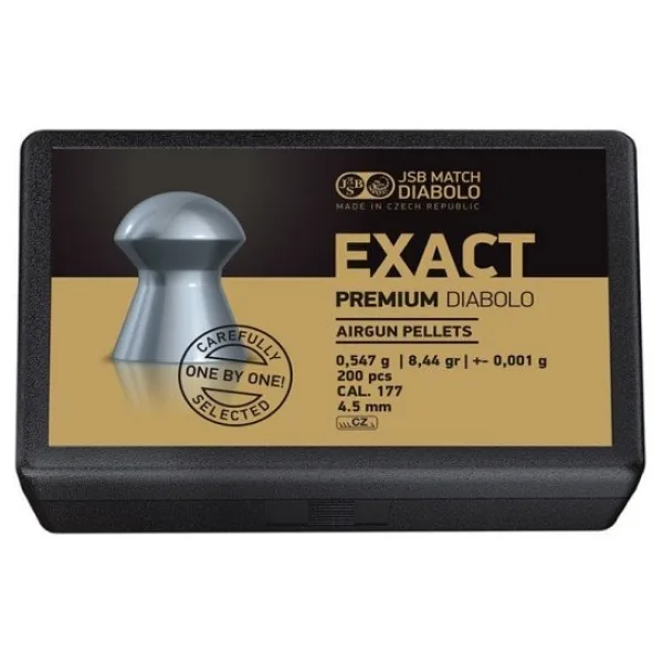 JSB EXACT PREMIUM 4.52 MM HAVALI SACMA (0,547G)