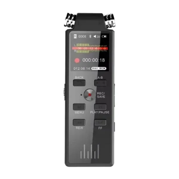 Kb-50 Kingbos Taşınabilir Dijital Ekranlı Voice Recorder 16 Gb Ses Kayıt Cihazı Mp3 Dinleme Özelliği