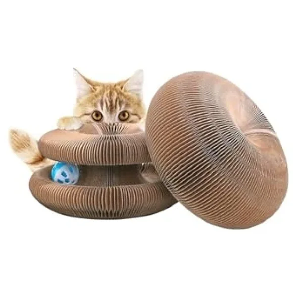 Kedi Tırmalama Toplu Akordiyon Kedi Oyuncağı