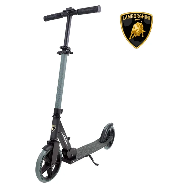 Lamborghini L6-200 Gri Katlanabilir 2 Tekerlekli Çocuk Scooter