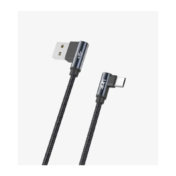 Linktech K593 1.5 M Gri USB To Lightning Şarj Kablosu