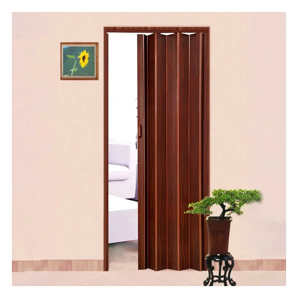 Lorin PVC Camsız Meşe Akordiyon Kapı