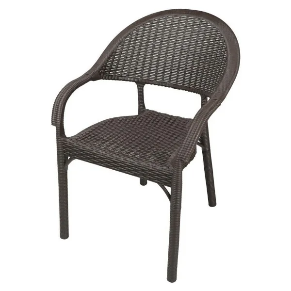 Mandella Eylül Rattan Koltuk (2 Adet) - Kahverengi