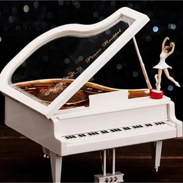 MOBGİFT Piano Balerin Müzik Kutusu