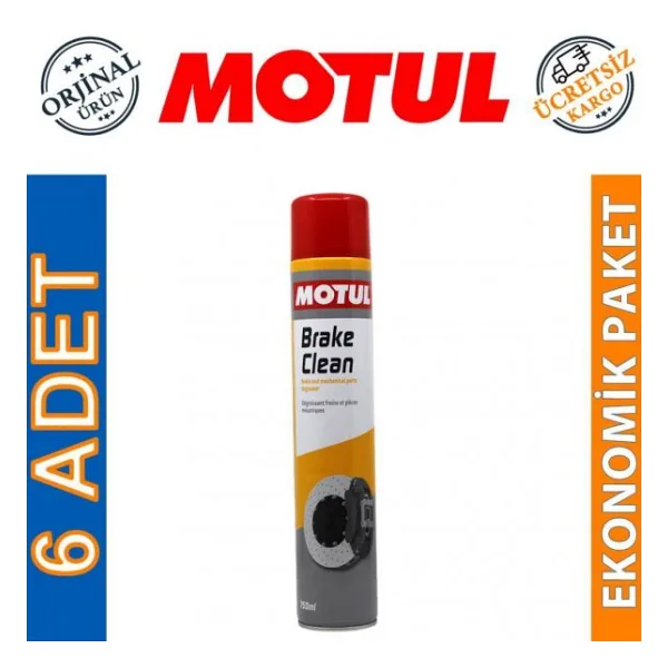Motul Fren Balata Spreyi 750 Ml Brake Clean (6 Adet)