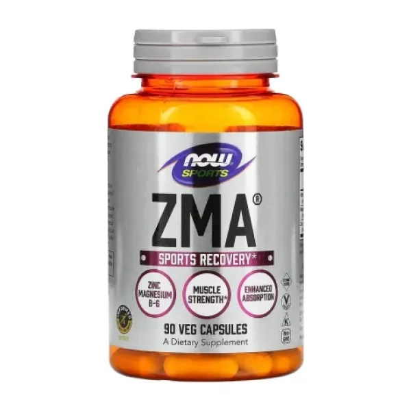NOW Foods Sports ZMA Sports Recovery 90 Vegetarian Capsules
