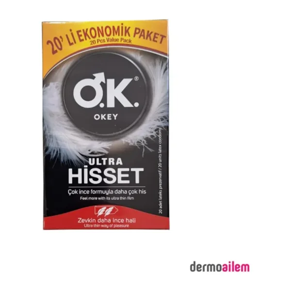 Okey Ultra Hisset 20'li Prezervatif