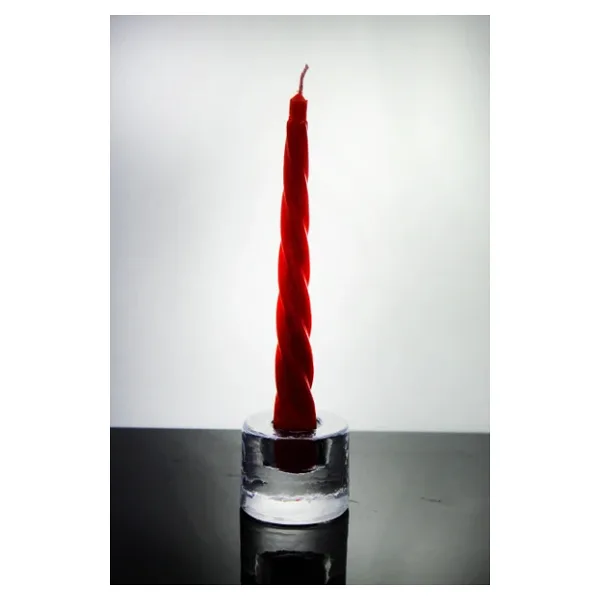 Paşabahçe Kristal El İmalatı Mini Yuvarlak Mumluk 25142 (mum dahil değildir)
