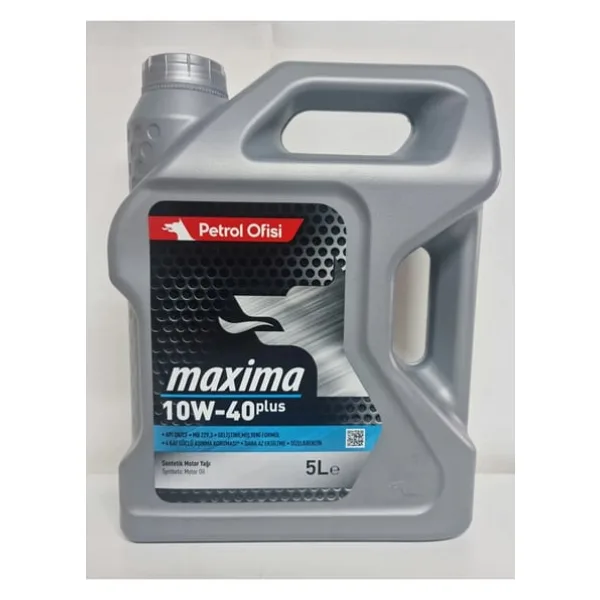 Petrol Ofisi Maxima Plus 10w-40 5 Lt Motor Yağı