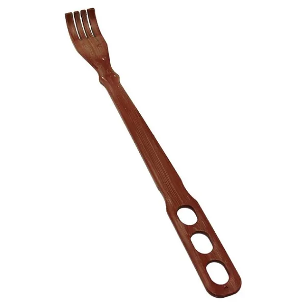 Plastik - Kahverengi Sırt Kaşıyıcı 44CM