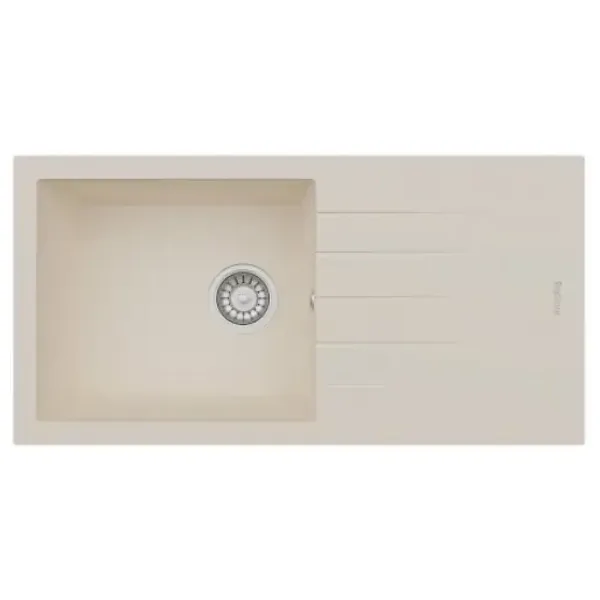 RealStone Assos P011 86 XL Tezgah Üstü Antrasit Granit Eviye