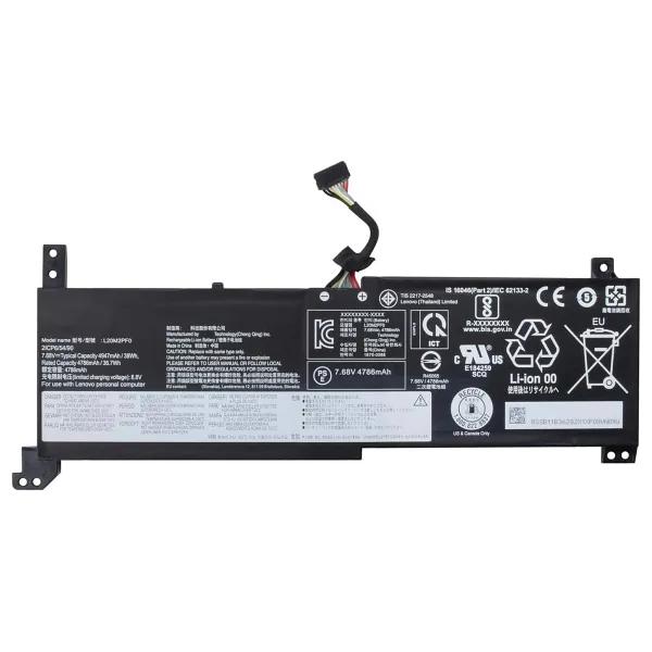 RETRO Lenovo L20M2PF0 Notebook Bataryası