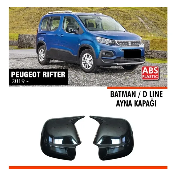 Rifter Batman Ayna Kapağı Piano Black / 2019 Sonrası