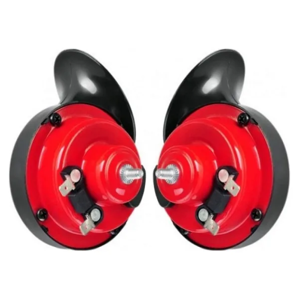 Seger Dadat Salyangoz Korna 12V 118 Db (Çift Fişli) 2'li PAKET