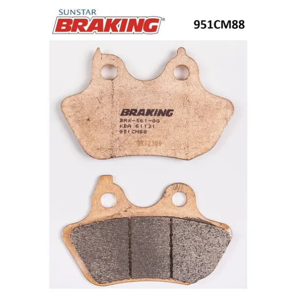 Sınterlı Arka Fren Balatası / Harley D. / Xl 883 R Sportster / 883Cc / Arka / 2000-2001-2002-2003