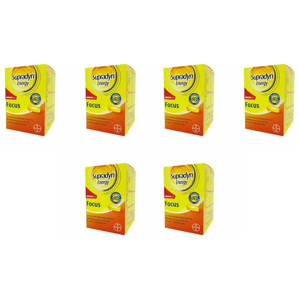 Supradyn Energy Focus 30 Tablet 6'lı