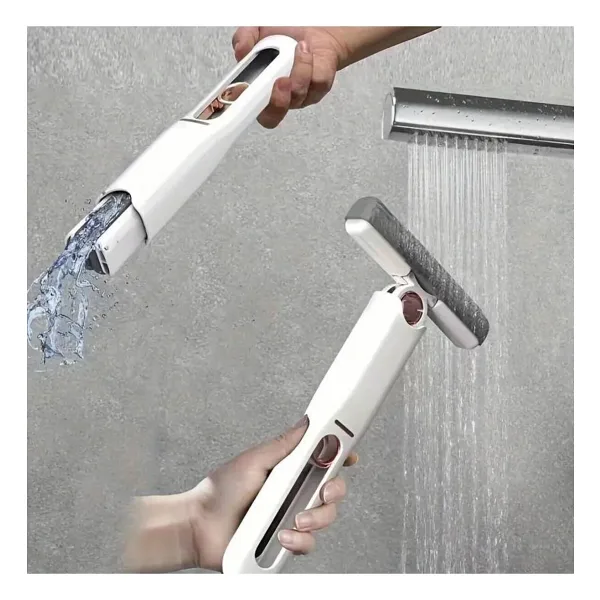 SYNOPE Sünger Başlı Kompakt Ve Taşınabilir Pratik Mini Mop Cam Araba Ev Için Süper Emici Mop Pvc Malzemeli