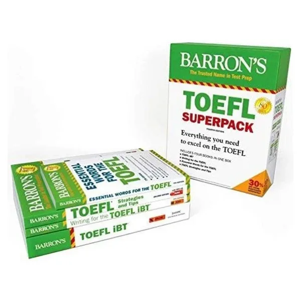 TOEFL iBT Superpack (Barron's Test Prep)