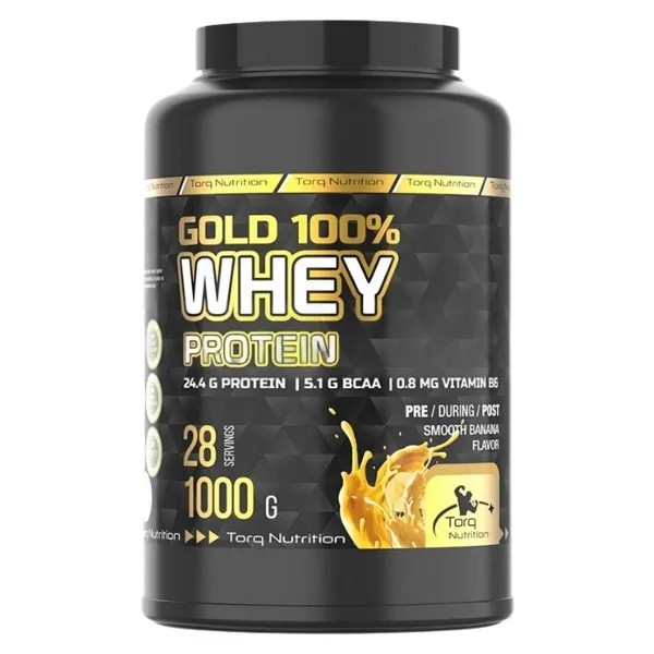 Torq Nutrition Nutrition Gold 1000 gr Muz Aromalı Whey Protein Tozu