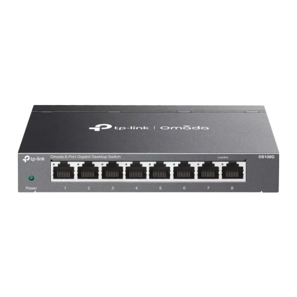 TP-Link Omada DS108G 8 Port 10/100/1000 Mbps Gigabit Switch