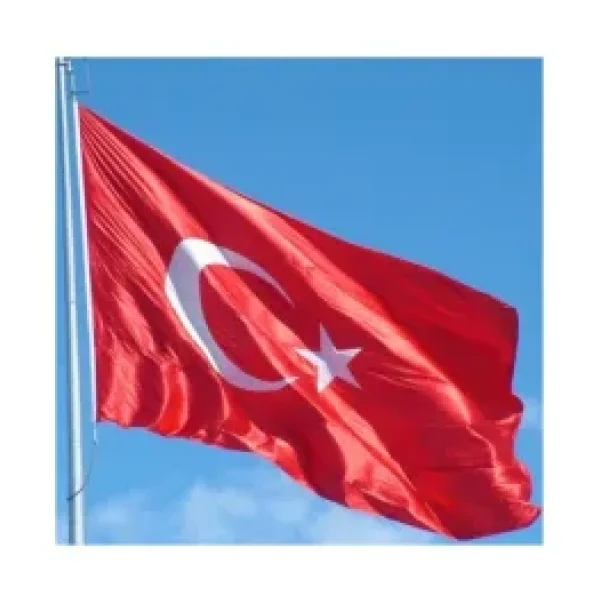 Türk bayrağı 70x105 cm Raşel Kumaş