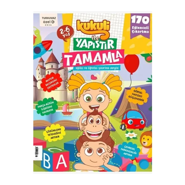Turkuvaz Dergi KUKULİ İLE YAPIŞTIR TAMAMLA 5