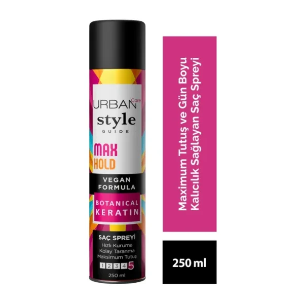 Urban Care Style Guide Max Hold 250 ml Saç Spreyi