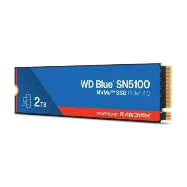 Western Digital Blue SN5100 WDS200T5B0E PCI-Express 4.0 2 TB M.2 SSD