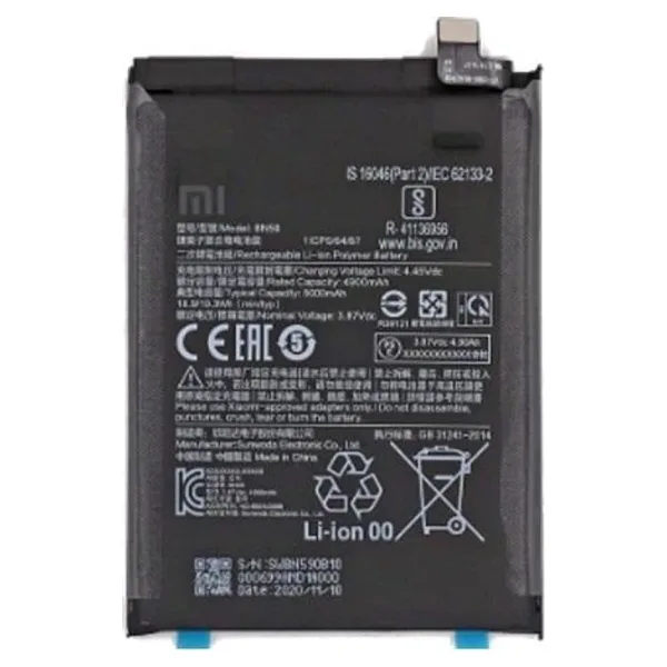 Xiaomi Redmi Note 10- (4G) Batarya Pil - Bn 59 Orijinal