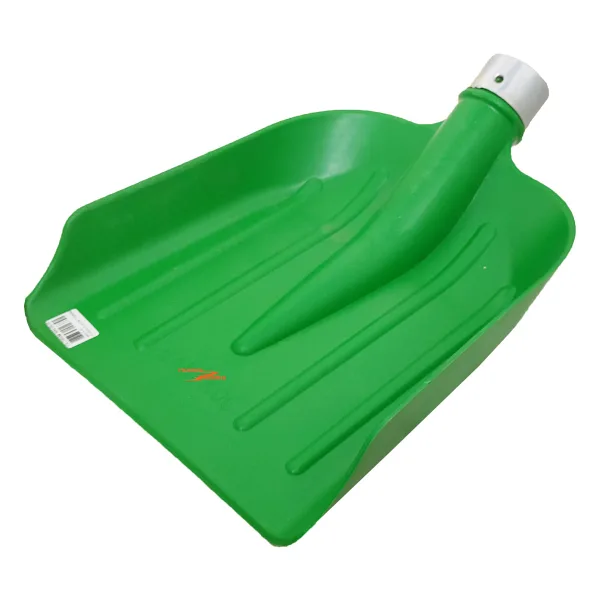 Yıldırım Nalbur Plastik Bahçe Kar Küreği Sağlam Yanaklı Kürek Zahire Küreği Kaliteli - Yeşil