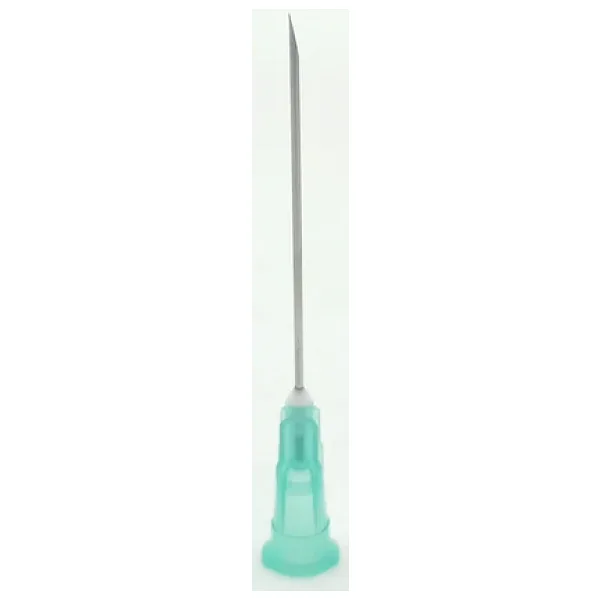 0.80 x 38 mm 21G x 1 1/2" Yeşil Steril Enjektör İğnesi (500 adet)