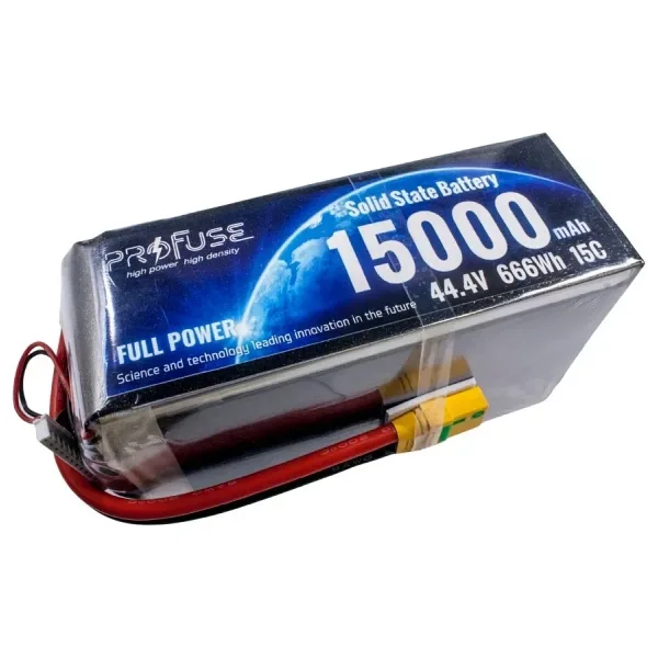 44,4V 12S 15000mAh 15C Solid State Lipo Batarya